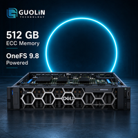 Système de stockage Dell PowerScale F710 All Flash Scale Out NAS avec SSD NVMe, système de fichiers OneFS, pour IA, Big Data, HPC et centres de données