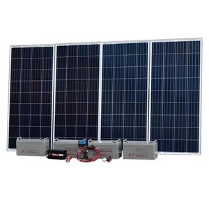 Sistema Solare Completo con Batterie Monocristalline PWM da 1-5kW per Abitazioni Remote ed Energia Sostenibile - Product Image 1
