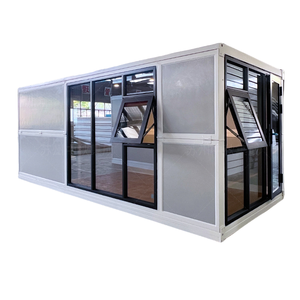 Maison-conteneur en acier démontable, mobile, à montage rapide, pour bureau de chantier, véranda, usage résidentiel et commercial moderne - Product Image 6