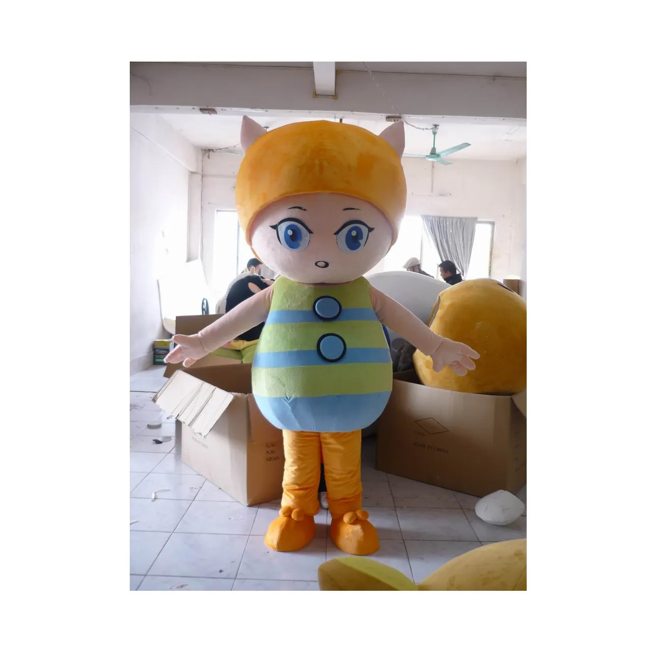 BOYI Factory-peluche de dibujos animados, juguete personalizado de fábrica