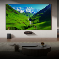 Televisor Láser para Cine en Casa, Exploration X1 PRO 120L9S PRO, Láser Tricolor, 450NIT, Alta Frecuencia de Actualización, Gama de Colores de Calidad Cinematográfica
