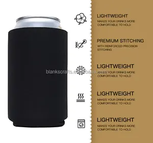 Customized Neoprene Stubby Holder Beer Can Cover With Custom Logo Personalized Sublimation Custom Can Cooler
