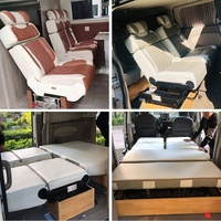 Siège de van réversible OEM, orientable vers l'avant/vers l'arrière, ajustement universel pour Sprinter Transit Hiace RV Conversion