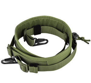 Sangle de fusil en nylon DF MK2, sangle tactique multifonctionnelle, sangle d'épaule modulaire réglable avec rembourrage et clip - Product Image 6