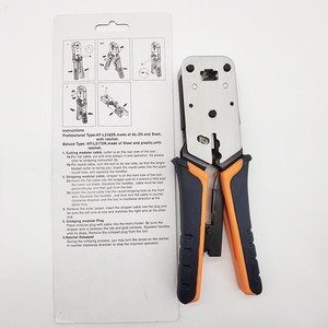 High Quality <strong>Connector</strong> <strong>Tool</strong> Easy Handing RJ45 <strong>Connector</strong> for Patch Cord Crimping <strong>Tool</strong> - Product Image 2