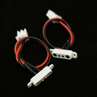 Conector Magnético Pogo Pin CZX de 2 Pines, Cable Conector Magnético Pogo Pin de 2 Pines a USB