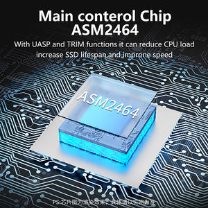 Enclosure SSD <span class=keywords><strong>M</strong></span>.2 NVME Portabel 40Gbps USB4.0 dengan Protokol NVME PCIe dan Dukungan Pendingin untuk SSD <span class=keywords><strong>M</strong></span>.2 NVME - Product Image 4