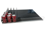 Poussoir de rayonnage à alimentation par gravité automatique pour magasins de détail