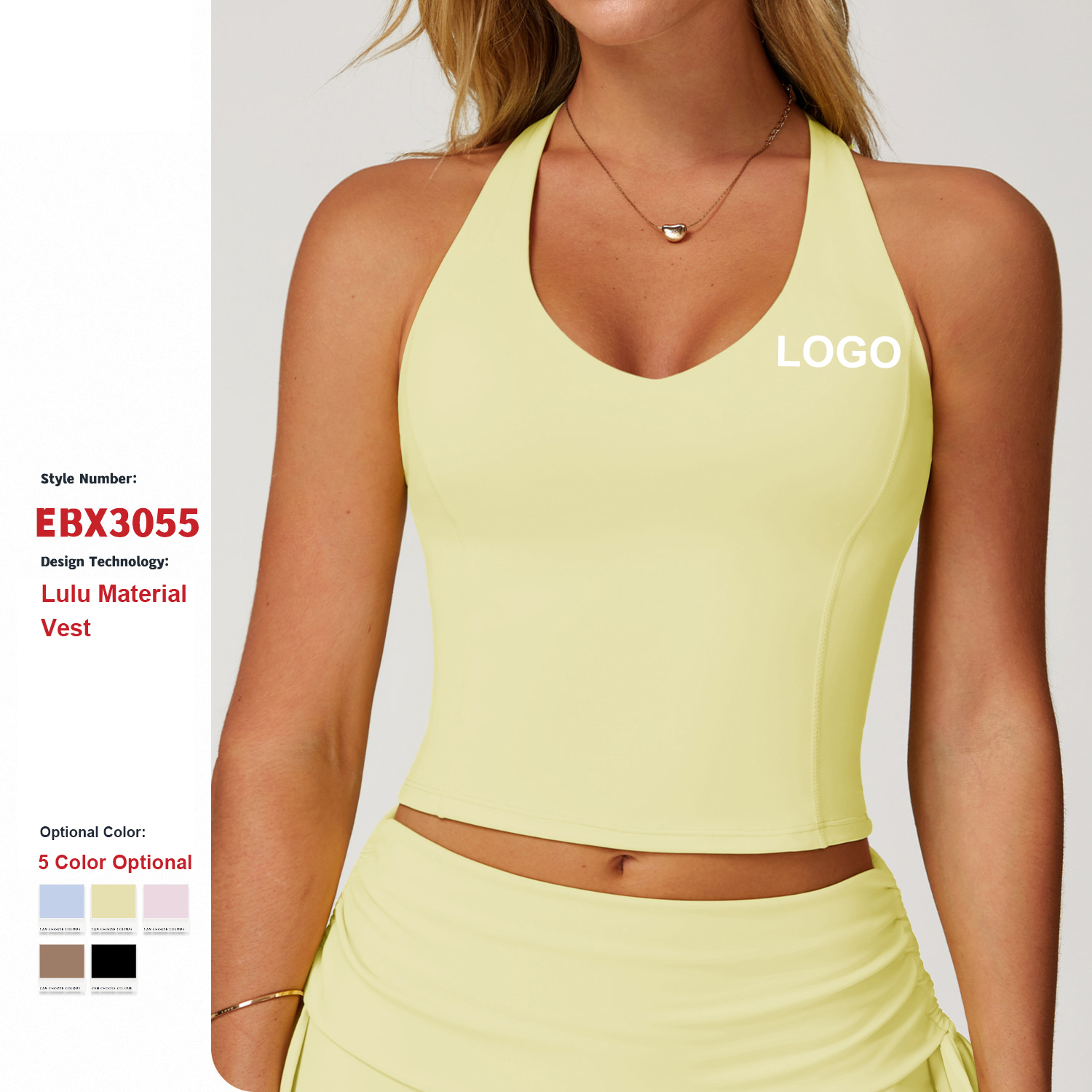 Custom High Quality Nude Feeling Yoga Vest Beautiful Back Quick-Drying Fitness Top Women Outdoor Running Sports Yoga Bra