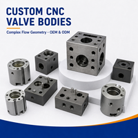 Bloc de collecteur de soupape en laiton et acier usiné sur mesure par CNC pour équipement de contrôle pneumatique et hydraulique, pièces de contrôle de fluides