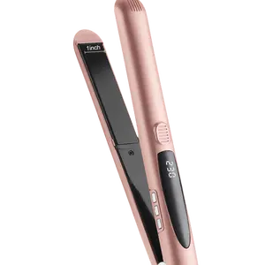 2 in1ヘアカーラーとヘアストレートナーロングヘアスタイリングPTCヒーター電源2024メーカー直接製品