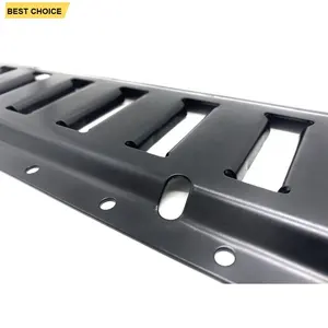 GL-19115-2 Tie Rails logistique Track E Track Horizontal enduit de poudre E track pour camion