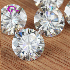 Forever one Round brillant pierres <span class=keywords><strong>de</strong></span> moissanite EF blanc pur <span class=keywords><strong>taille</strong></span> blanche à petit prix - Product Image 3