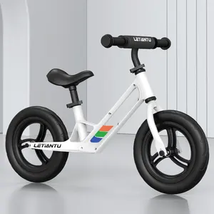 Bicicleta de equilibrio barata de fábrica 2022 para niños, bicicleta de equilibrio para niños de 12 pulgadas a la venta, acero de alto carbono, logotipo personalizado, freno de tambor Popular