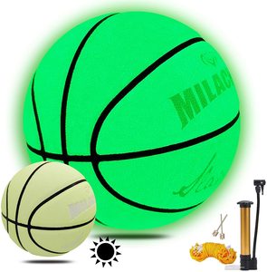 Chất Lượng Tốt Tùy Chỉnh Phát Sáng Trong Bóng Darw Da Cá Nhân Hóa Tất Cả Các Trên In Tùy Chỉnh Mô Hình Món Quà Cạnh Tranh Đào Tạo Bóng Rổ - Product Image 1