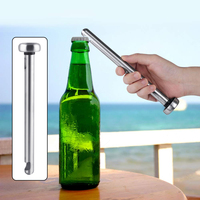 OUYADA usine Offres Spéciales Portable bière refroidisseur tiges ouvre-bouteille refroidisseur de vin en acier inoxydable bâtons de refroidissement