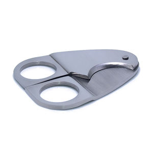 <span class=keywords><strong>Couteau</strong></span> de cigares à Double lames, Gadgets de poche de haute qualité en argent et acier inoxydable, accessoires <span class=keywords><strong>couteau</strong></span> à cigares en métal pointu 1 pièce - Product Image 6