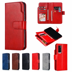 Étui en cuir multifonction avec 9 emplacements pour cartes pour Samsung <span class=keywords><strong>Galaxy</strong></span> A07 A17 A26 A36 A56 A16 A06 A55 A35 A25 A54 A34 <span class=keywords><strong>5G</strong></span> 4G - Product Image 1