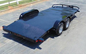 Tilt Car Trailer Carro De Arrastre Flatbed Car Transporter para transportar Atv - Product Image 6