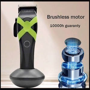 Kit Combinado Profesional <span class=keywords><strong>de</strong></span> Máquina Cortapelos y Perfiladora <span class=keywords><strong>para</strong></span> Hombres con Cuchilla en T <span class=keywords><strong>de</strong></span> Ajuste Cero y Motor BLDC <span class=keywords><strong>de</strong></span> Fabricante OEM <span class=keywords><strong>para</strong></span> Barberos - Product Image 4