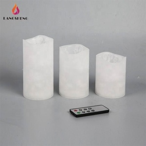 Bán buôn giá rẻ tùy chỉnh Flameless nến với bộ đếm thời gian từ xa - Product Image 5