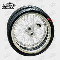 Pièces de moto électrique Surron Light Bee X LBX 17" Street Performance Motard System CNC Black Hub CST 90/80-17 Road Tires