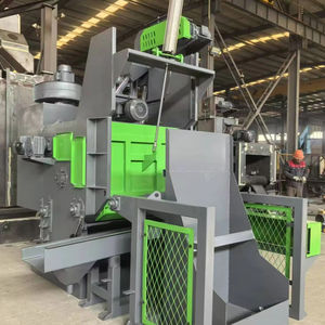 Geräuscharmer Hochleistungs-Edelstahl-Maschen gürtel Typ Shot Blaster Entblinkende Oberflächen vorbereitung Werkzeug Motor Getriebe kern - Product Image 1