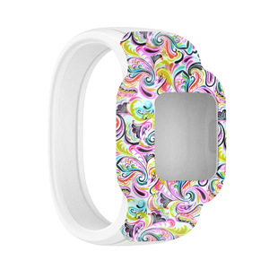Correa de silicona suave impresa para reloj <span class=keywords><strong>Garmin</strong></span> JR 3, pulsera para niños, correa de muñeca para <span class=keywords><strong>Garmin</strong></span> JR3, correa de repuesto para reloj inteligente - Product Image 5