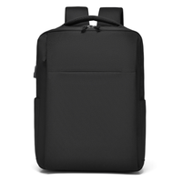 Sac à dos pour ordinateur portable étudiant moderne, imperméable, en tissu Oxford, couleur personnalisée, léger, avec fermeture éclair, grande capacité
