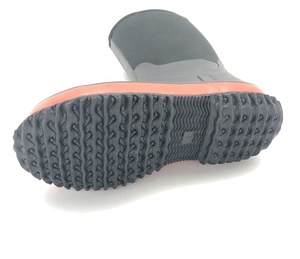 Botas de agua de lluvia para niños, botas de neopreno impermeables de goma - Product Image 5