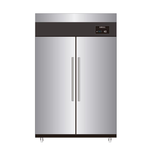 Коммерческий кулер большой емкости, вертикальная кухонная морозильная камера, холодильник с двойной температурой из нержавеющей стали, холодильник - Product Image 6