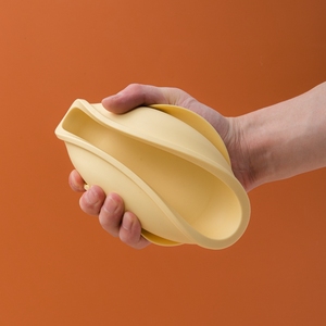 Sécurité alimentaire Bébé Bambin Plaque D'alimentation Ensemble Enfants Bol En Silicone Cuillère - Product Image 5