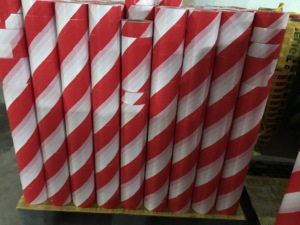 High Strength 100% Virgin PE Traffic Construction Barricade Tape 100m Length 75mm Width - Product Image 6