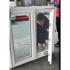 WEIKA Cửa Sổ Pvc Kiểu Mỹ Cửa Sổ Upvc Cửa Quay Kính Giá Rẻ Cửa Sổ Kính Cửa Sổ Chất Lượng Cao - Product Image 3