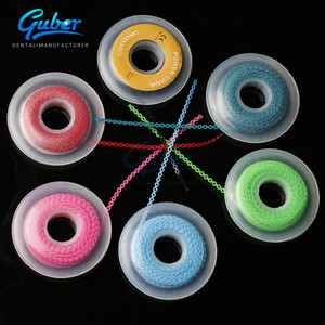 Chaînes de puissance orthodontiques élastiques colorées pour consommables dentaires Odontologia Oral Hygiene Elastic multi-usages - Product Image 1