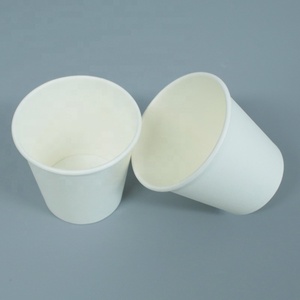 Tasses à café compostables jetables imprimées personnalisées 8oz 12oz 16oz bière eau papier <span class=keywords><strong>verre</strong></span> avec couvercle - Product Image 1
