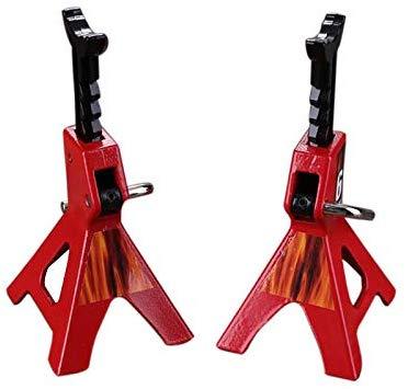 Fozen Hobby RC Car Jack Stand Accessories 3 Ton Metal Tool 1/10-1/8 Scale RC Crawler Truck Axial Wraith Motors Radio