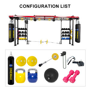 Sistema de Suelo Integrado para Sacos de Arena MMA ONEMAX, Multifuncional, Ahorra Espacio, Ideal para Boxeo, Gimnasio MMA, Fitness y <span class=keywords><strong>CrossFit</strong></span> - Product Image 4