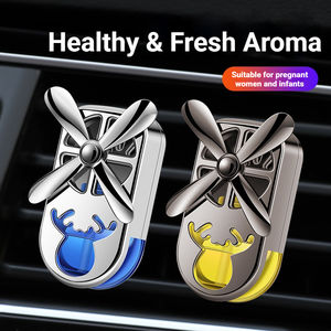 Diffuseur de parfum de voiture en plastique à fixation sur grille d'aération, design moderne, éliminateur d'odeurs, à l'huile essentielle, parfum longue durée via les huiles naturelles, vente en gros - Product Image 2