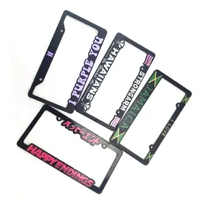 Custom Design License Plate Frame Wholesale Number Plate Frame