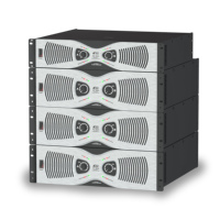 Amplificateur de système de son professionnel classe H KTV système Audio de puissance Stable impédance 8ohm matériau métallique en bois AC pour une utilisation en intérieur