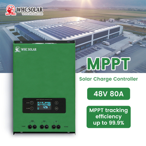 ตัวควบคุมการชาร์จพลังงานแสงอาทิตย์ 80a Mppt รุ่น Rgulateur De Solaire Carga - Product Image 1