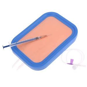 KyrenMed Peau Humaine Vénipuncture IV Injection Suture Formation Silicone Modèle Kit Veineux Sang Dessin Pratique <span class=keywords><strong>Pad</strong></span> - Product Image 5
