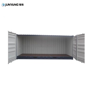 ตู้คอนเทนเนอร์ขนส่งแบบเปิดด้านข้างขนาด 20 ฟุต พร้อมใบรับรอง BV GL ABS CCS ผลิตจากเหล็กคอร์เทน สำหรับจัดเก็บหรือขนส่ง - Product Image 4