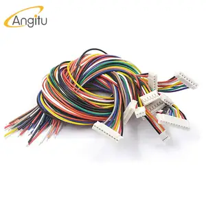Factory OEM 1P 2P 3P 4P 5P 6P 7p 8P 9P 10P 11P 12P Semi-finish PH2.0 Crimped Wire Cable For Toy/Fan/Car/Led/Computer Cable