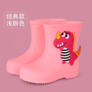 BAEWOON CRB19 <span class=keywords><strong>Bottes</strong></span> <span class=keywords><strong>de</strong></span> <span class=keywords><strong>pluie</strong></span> pour enfants, <span class=keywords><strong>bottes</strong></span> d'eau à motif <span class=keywords><strong>de</strong></span> dessin animé pour filles et bébés, antidérapantes, à tige courte, chaussures <span class=keywords><strong>de</strong></span> <span class=keywords><strong>pluie</strong></span> pour garçons - Product Image 6