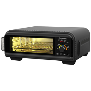 Friteuse à air électrique en acier inoxydable et four à pizza pour usage domestique et extérieur - Product Image 1