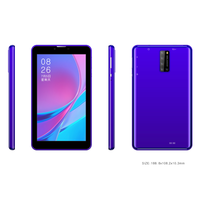 Tablette Android 13 de 7 pouces, processeur octa-core, 64 Go, double SIM, Wi-Fi, 3G, 2G, écran tactile, tablette éducative pour enfants