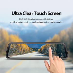 Nhà Máy Cung Cấp Trực Tiếp 1080P Không Dây Xe Máy Ảnh HD 2K Ống Kính Kép Dash Cam Với Màn Hình Cảm Ứng Hộp Đen Ô Tô <span class=keywords><strong>Video</strong></span> Ghi Âm - Product Image 3