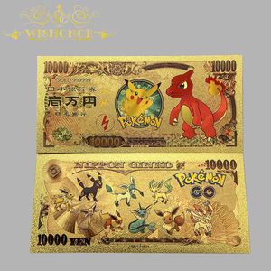 15 Jenis Uang Kertas Anime Jepang Berlapis Emas 24K untuk Koleksi - Product Image 6